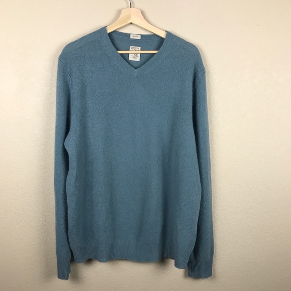 Article Sweaters - Article 365 Teal Blue Cashmere Sweater
